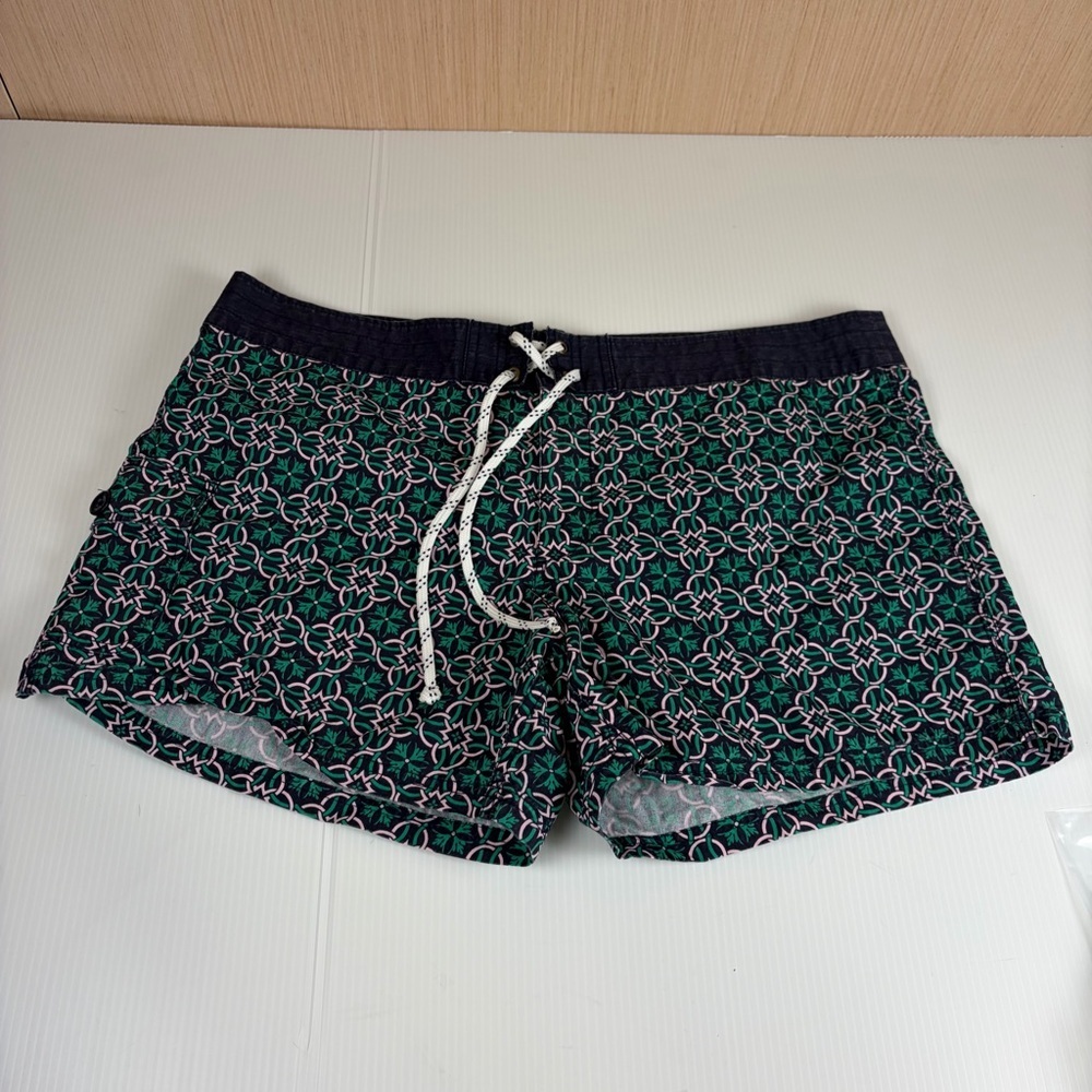 J.Crew Women’s Printed Drawstring Shorts Size 14 | 4.5” Inseam